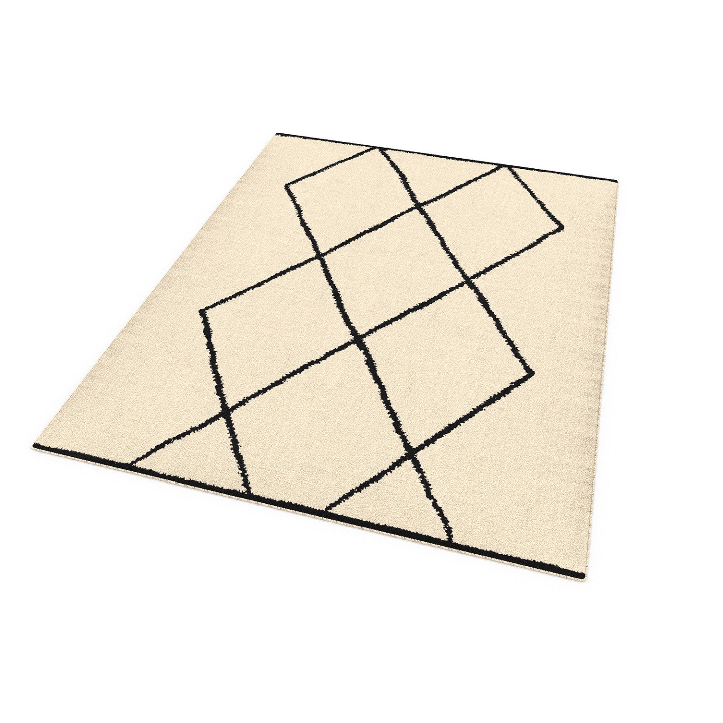 IDMarket - CASA Tappeto rettangolare con motivo berbero 160 x 220 cm