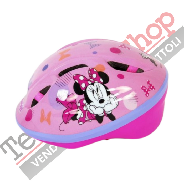 Casco Caschetto Bambina Disney Minnie regolabile 