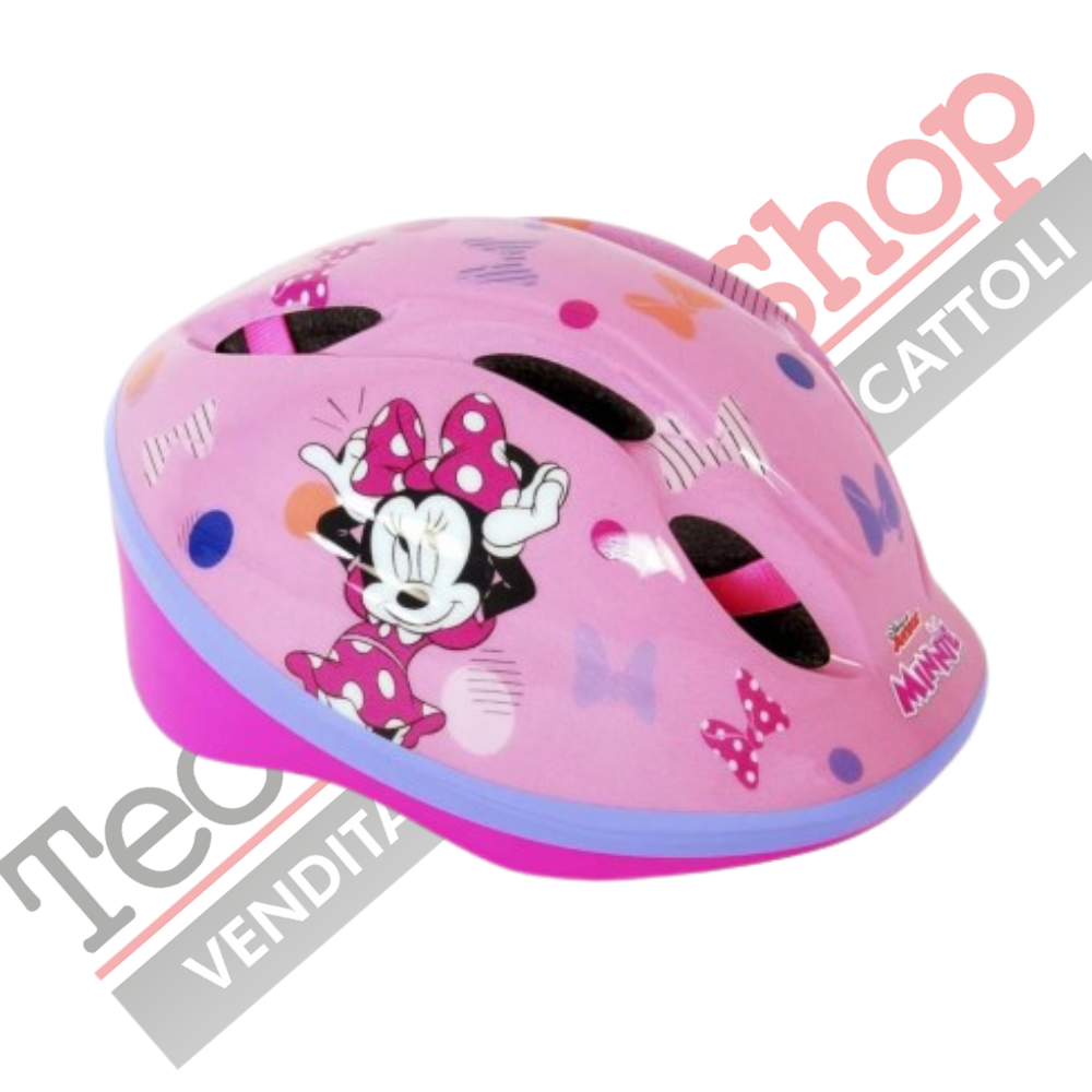Casco Caschetto Bambina Disney Minnie regolabile 