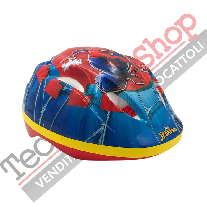 Casco Caschetto Bambino Marvel Spiderman regolabile 