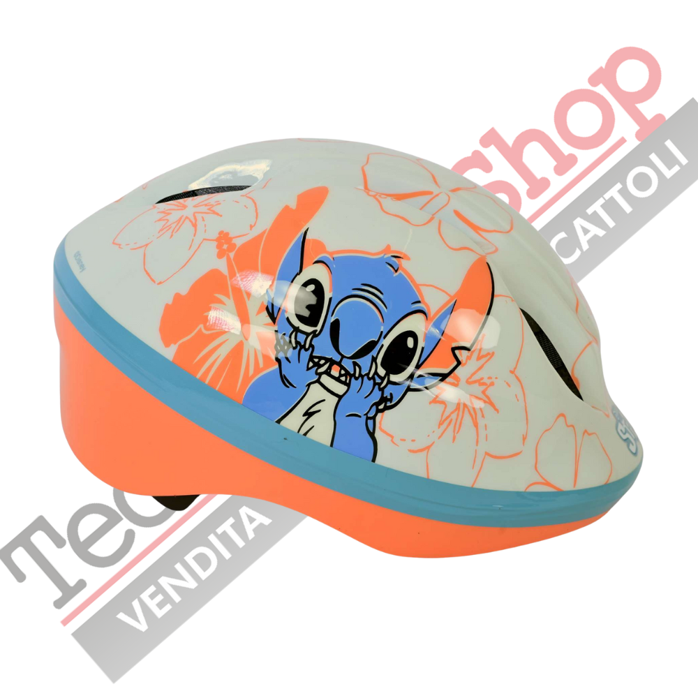 Casco Caschetto Bambina Disney Stitch regolabile 