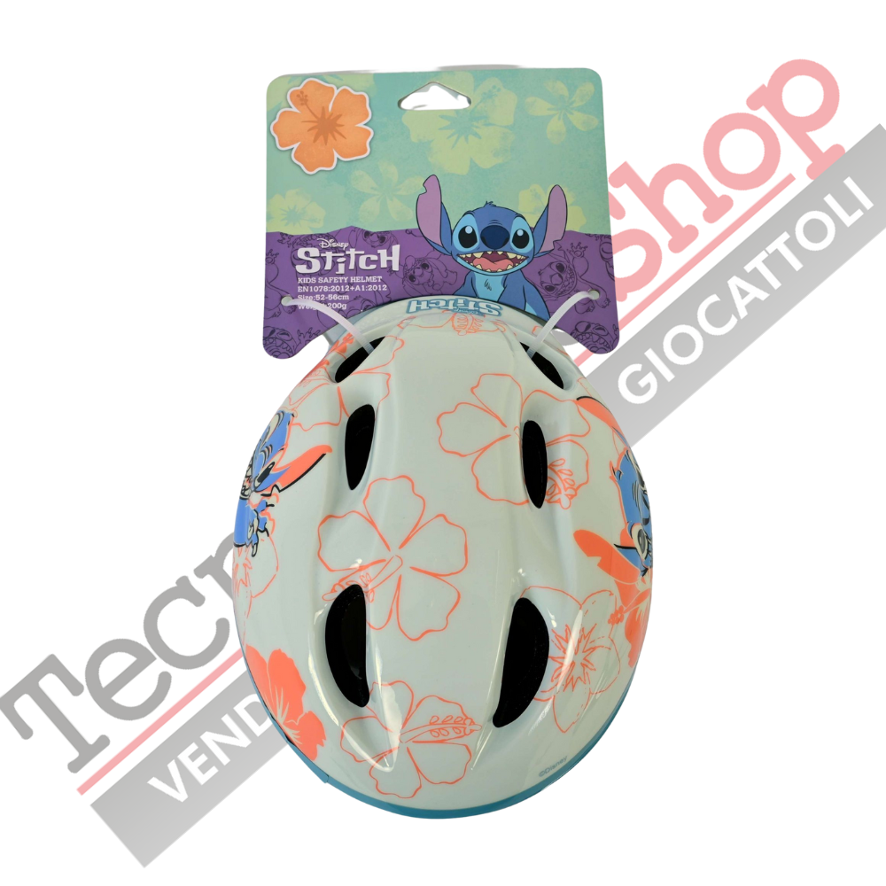 Casco Caschetto Bambina Disney Stitch regolabile 