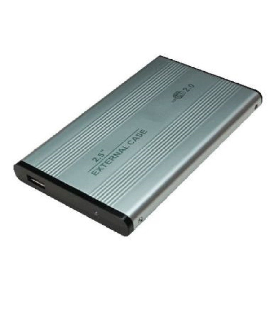 Case Box In Alluminio Per Hard Disk Esterno Ide 2.5 Con Usb 2.0 Custodia Hdd         