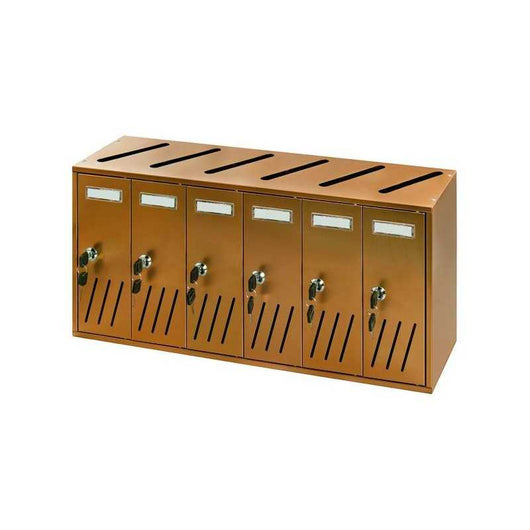Casellari Postali Vigor alu Ramato K6 6-Box 62X17,5X30