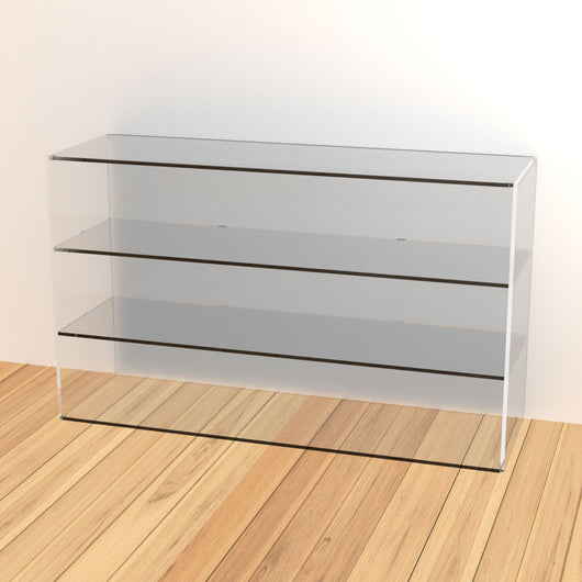 Mobile in Plexiglass trasparente 70 x 30 x 60 2 ripiani