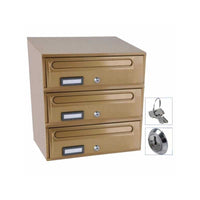 Casellario Oriz 3P Acc Bronzato