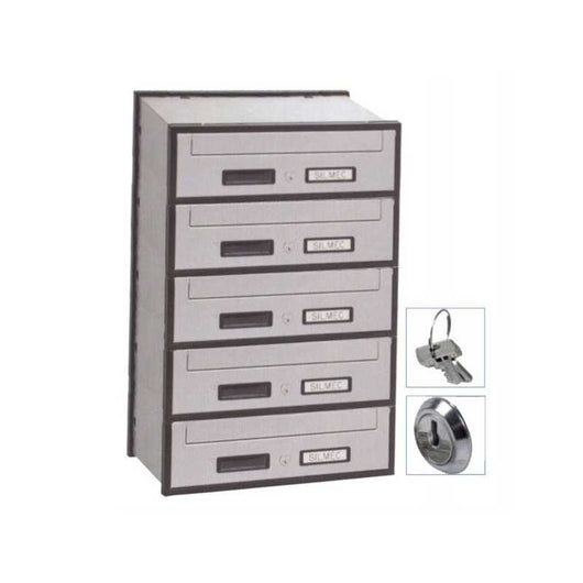 Casellario Oriz 5P Acc Silver 5B1-501 Silmec