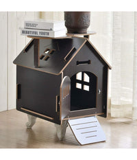 Casetta Casa Cuccia Cani Gatti Animale Domestico Uso Esterno Interno 51x39x50cm         