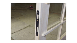 Casetta da giardino in legno - 19.20m2 - 4.80x4.00m - 40mm - colore: naturale - DOM370 - ALTANKA