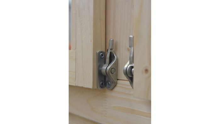 Casetta da giardino in legno - 30.00m2 - 6.00x5.00m - 40mm - colore: naturale - DOM747 - ALTANKA