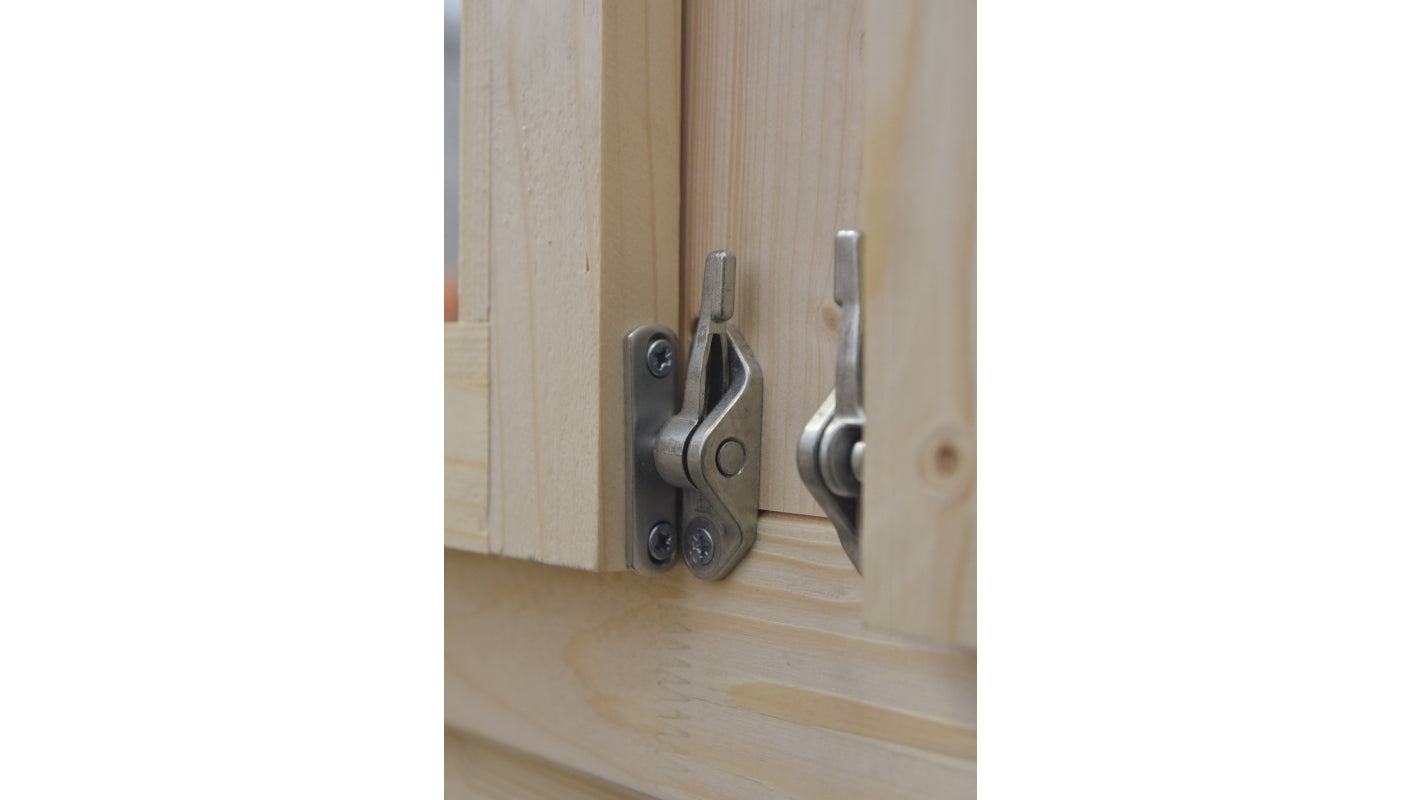 Casetta da giardino in legno - 36.00m2 - 6.00x6.00m - 40mm - colore: naturale - DOM749 - ALTANKA