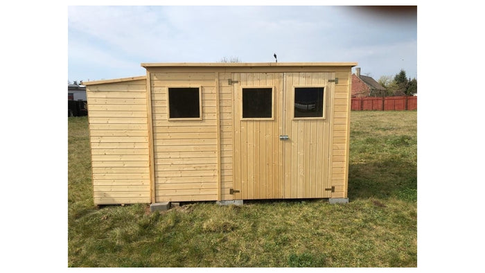 Casetta da giardino in legno 4.86 m2 - 2.70x1.80 m - 12.5 mm - DOM421 - ALTANKA