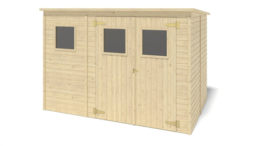Casetta da giardino in legno 4.86 m2 - 2.70x1.80 m - 12.5 mm - DOM421 - ALTANKA