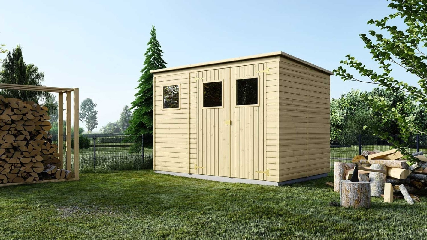 Casetta da giardino in legno 4.86 m2 - 2.70x1.80 m - 12.5 mm - DOM421 - ALTANKA