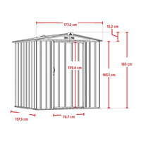Casetta da Giardino in Metallo 170x150