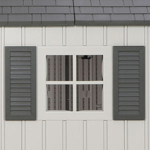 Casetta da giardino molto capiente in plastica Lifetime Chateau 244 x 533 x 239 cm by Ezooza