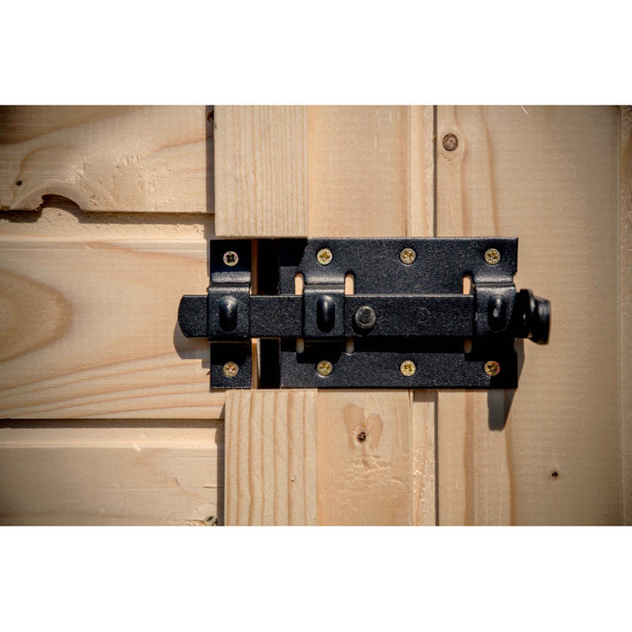 Casetta Foresta Balta tavole spessore 28 mm in legno massello 4x4 mt