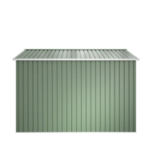 Casetta da giardino in acciaio zincato verde 3,21x2,77xh2,17 m - 131kg - 8,9 metri quadri