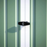 Casetta da giardino in acciaio zincato verde 3,21x2,77xh2,17 m - 131kg - 8,9 metri quadri