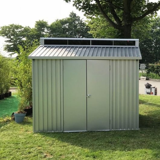 Casetta in Alluminio Alu 8'x6' Duramax 263 x 182 x 230,5 cm colore grigio