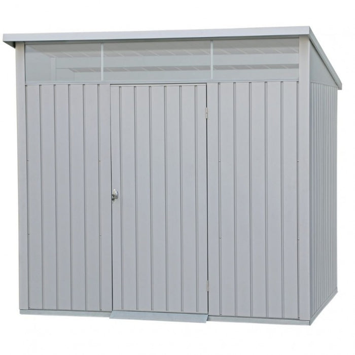 Casetta in Metallo Palladium Duramax 8'x6' a una porta 249x209x231 cm colore grigio