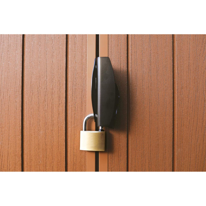 Casetta in Resina Darwin 6X6 Marrone Finestra Frontale 190X183X221H Cm Keter