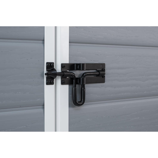 Casetta in Resina Manor 4X3 Grigio 129X103X196H Cm Keter