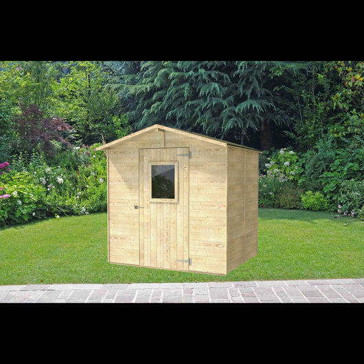 Casetta Vaniglia Addossata o meno Varie misure PSF pefc - Non addossata 200x207 cm