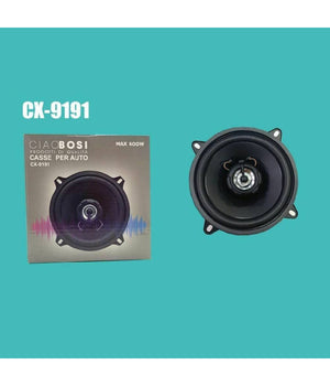 Cassa Acustica Altoparlante Da 400 Watt Woofer Per Auto Cx-9191 Ascolto Pulito         