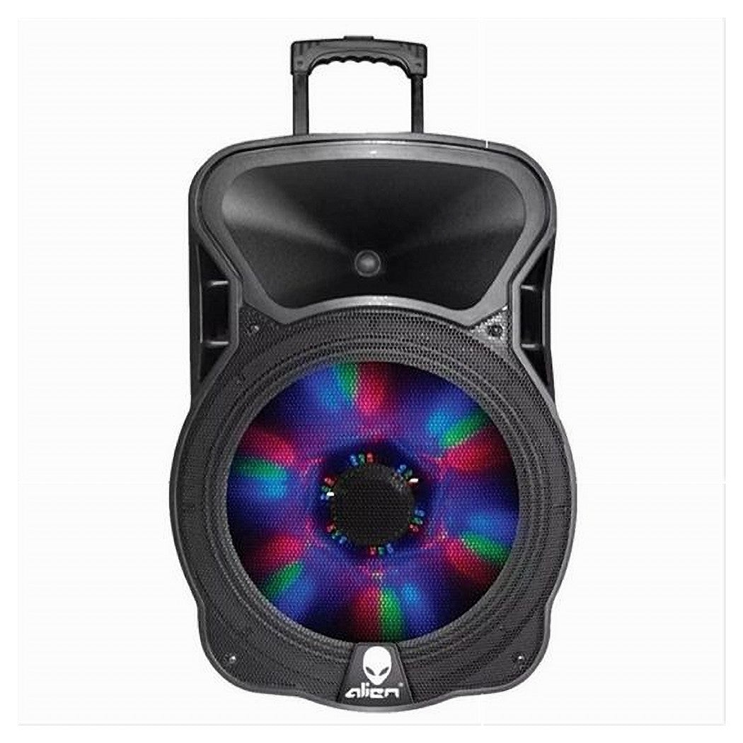 Cassa Acustica Portatile 1000 W Bluetooth Trolley Con Microfono Eventi Alien-15         