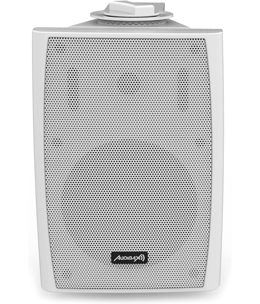 Cassa Acustica Speaker Con Supporto Staffa A Parete Potenza 30w Colore Bianco         
