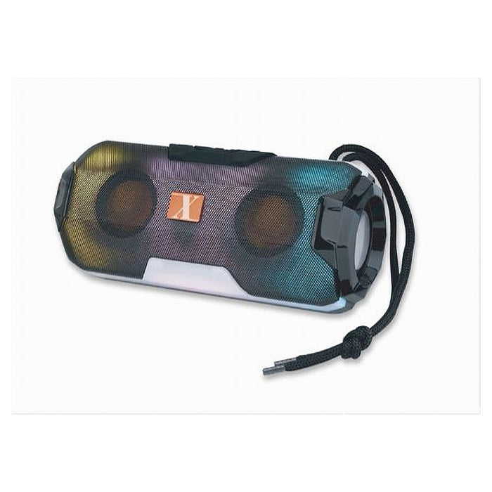 Cassa Altoparlante Audio Portatile Bluetooth 10w Con Luce Led Effetto Rgb Tg-143         