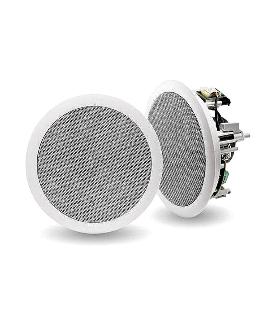 Cassa Altoparlante Diffusore Audio Acustico Da Soffitto Incasso A Molle         