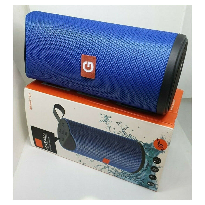 Trade Shop - Cassa Altoparlante Portatile Bluetooth Wireless 5.0 Radio Viaggio Casa Cellullare         