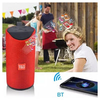 Trade Shop - Cassa Altoparlante Portatile Bluetooth Wireless 5.0 Radio Viaggio Casa Cellullare         