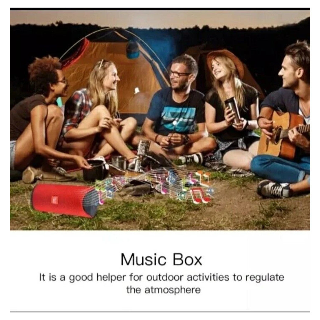 Trade Shop - Cassa Altoparlante Portatile Bluetooth Wireless 5.0 Radio Viaggio Casa Cellullare         