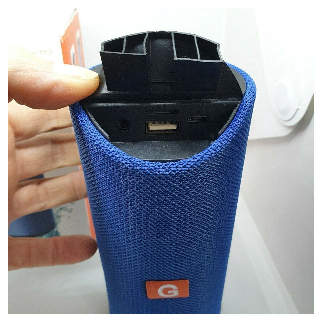 Trade Shop - Cassa Altoparlante Portatile Bluetooth Wireless 5.0 Radio Viaggio Casa Cellullare         