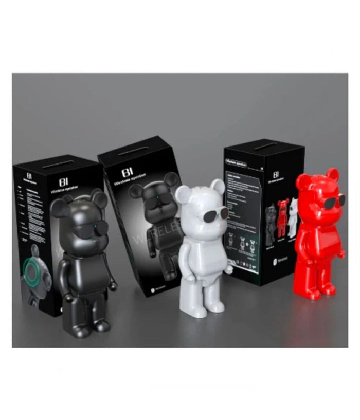 Cassa Altoparlante Speaker Portatile Bluetooth Usb Stereo Wireless Design Orso         