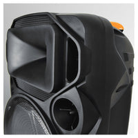 Cassa Audio Portatile Batteria Woofer 15" Usb Mp3 Microfono Extreme Sound Van-xl         