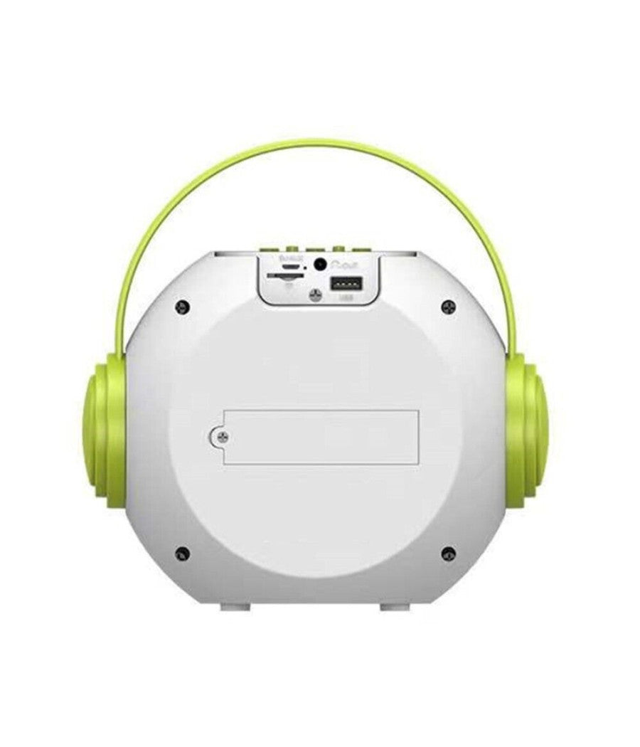 Cassa Bluetooth Altoparlante Karaoke Con Microfono Aux Usb Micro Sd Q-yx500         