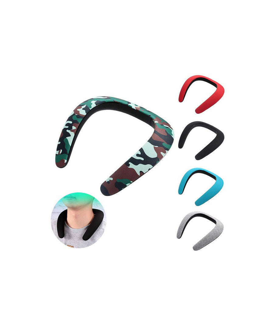 Trade Shop - Cassa Bluetooth Soundgear Collo Speaker Portatile Stereo Tf Mp3 -