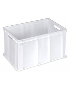 Cassa chiusa 60x40 h 32 sovrapponibile e idonea al contatto alimentare