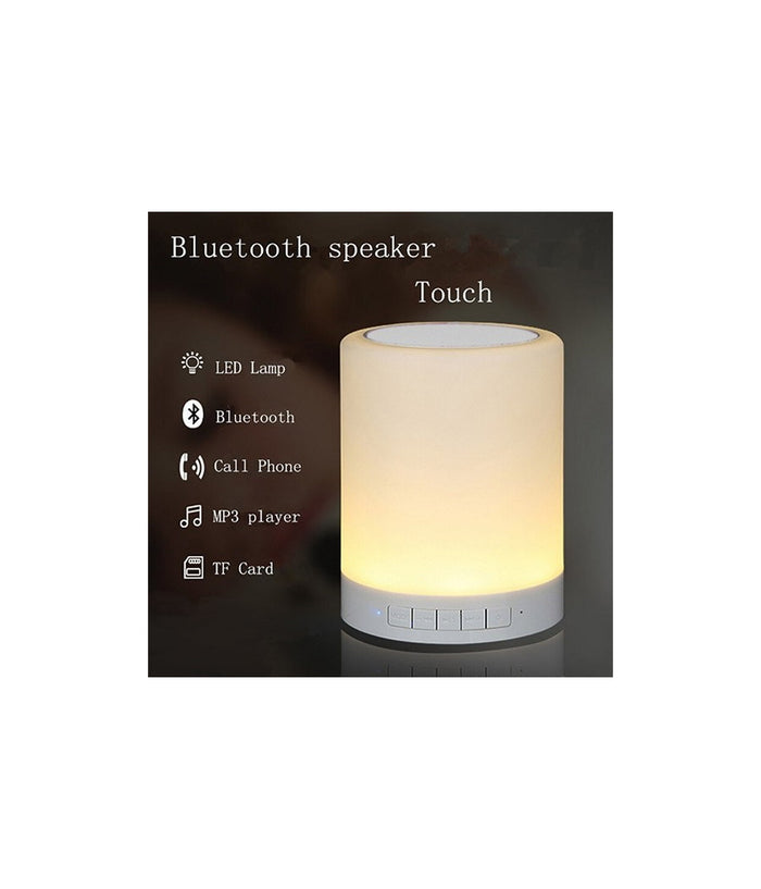 Cassa Lampada Smart Lamp Speaker Bluetooth Multicolor Timer/aux/sd Card         