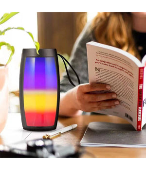 Cassa Portatile Bluetooth 5w Stereo Bluetooth Luce A Led Altoparlante Esterno         