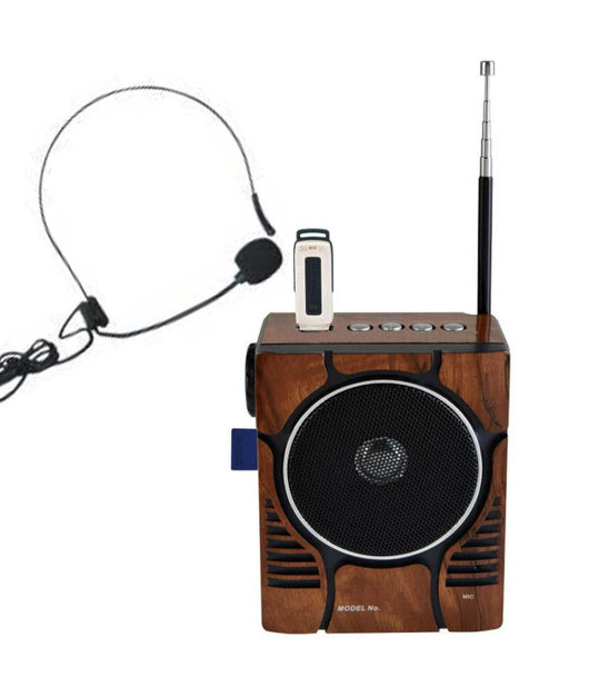 Cassa Ricaricabile Speaker Con Torcia E Microfono Radio Fm Karaoke Usb Mp3 Sd         