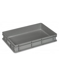 Cassa serie Europa 60x40 - H 10 cm - colore grigio - per uso industriale