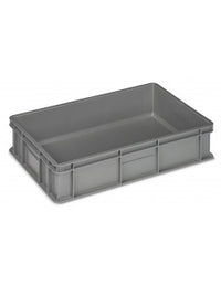 Cassa serie Europa 60x40 - H 13 cm - colore grigio - per uso industriale