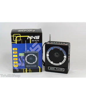 Cassa Speacker Portatile Con Radio Fm Porta Usb Lettore Scheda Sd Uscita Aux Mp3         