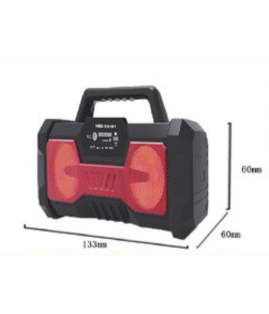 Cassa Speaker Altoparlante Bluetooth 20watt Tx-9828 Radio Fm Tf Usb Ricaricabile         