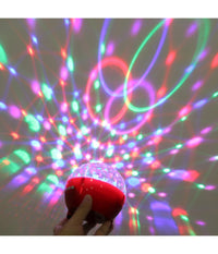 Cassa Speaker Bluetooth Altoparlante Con Effetti Luce Discoteca Mp3 Tf Radio Dj         